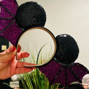 Handmade Mickey Mouse Bat Ears 🦇💜